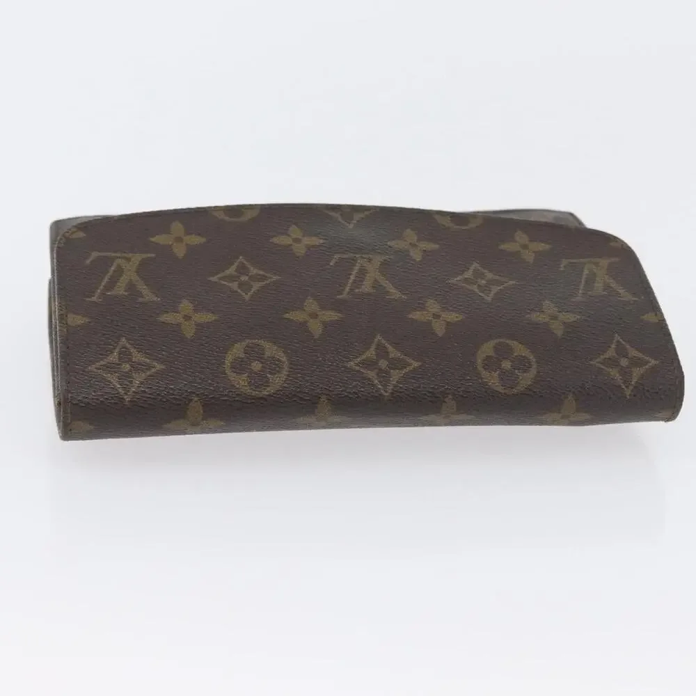 Louis Vuitton Monogram Pochette Rabat 20 Clutch Bag Brown